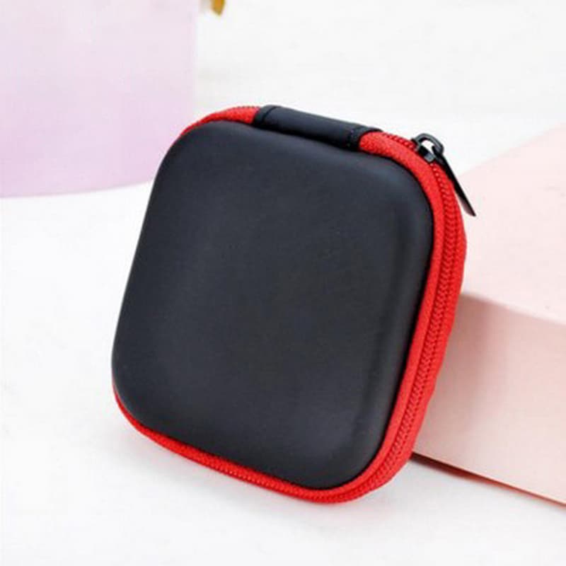 Earphone Case Storage Bag Gadget Organizer Headphone Mini Pouch For Earbuds, Airpods, Drive