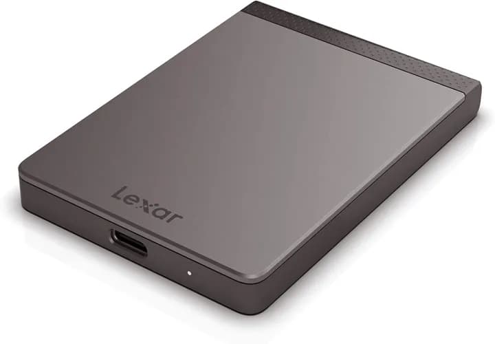 Lexar SL200 1TB Portable SSD, Solid State Drive, Up to 550MB/s Read
