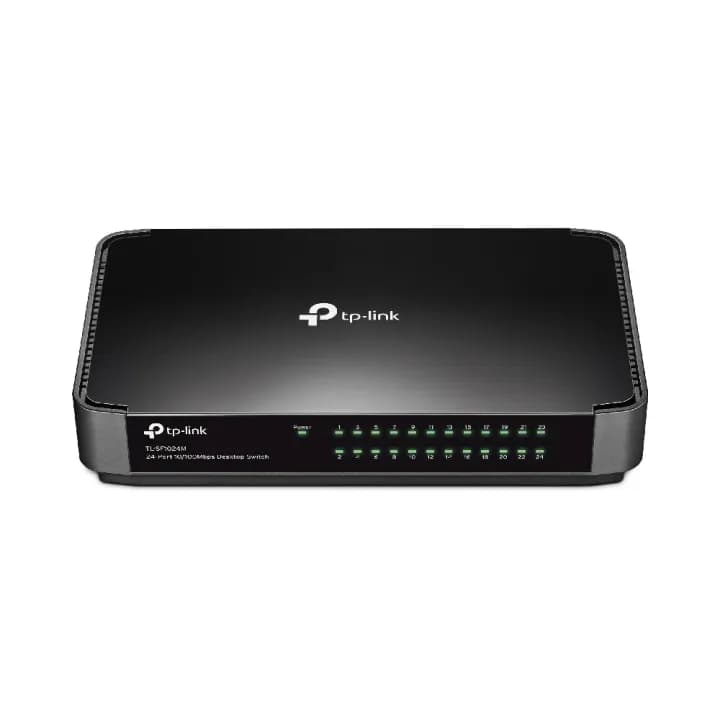 TP-Link 24 Port 10/100Mbps Desktop Switch TL-SF1024M Black