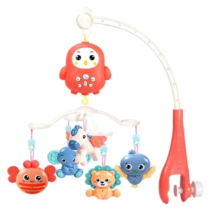 Baby Musical Auto Swing Hanging Toy - Swinging Rattle For Babies | 360 Degree Rotatable Hanging Toy With Soothing Music