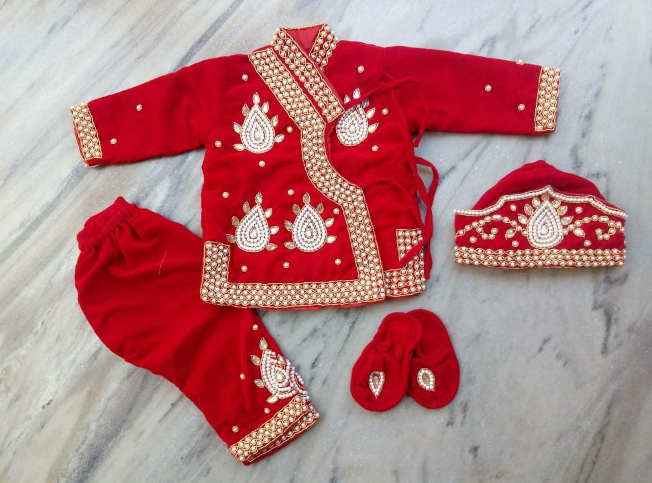 Baby Rice Feeding Pasni Dress - Fashion | Dresses For KIds | Pasni Dress |