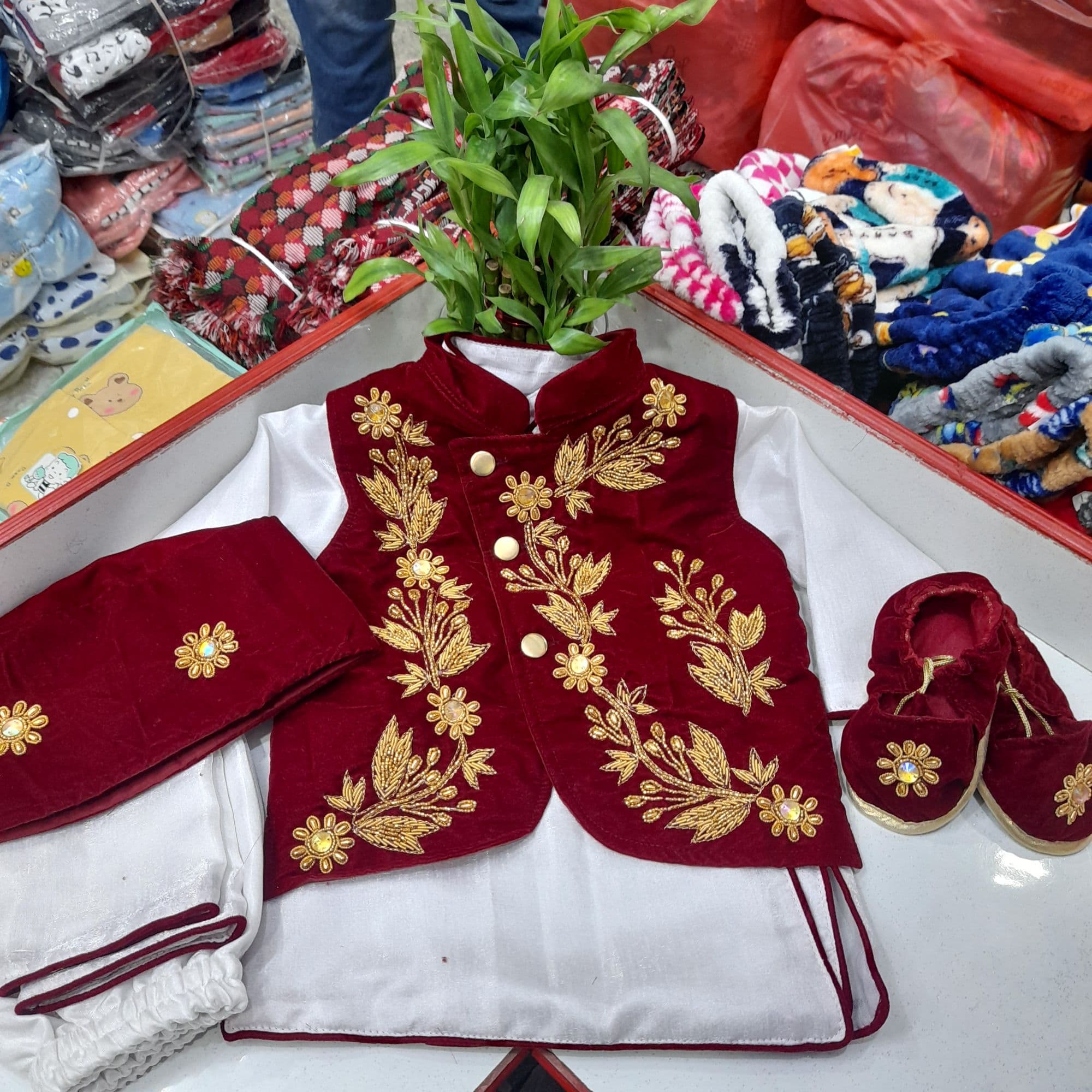 Baby Rice Feeding Pasni Dress - Fashion | Dresses For KIds | Pasni Dress |
