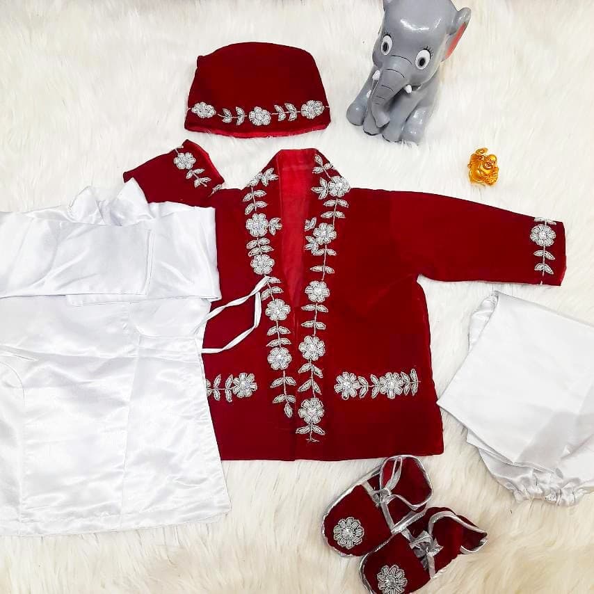 Baby Rice Feeding Pasni Dress - Fashion | Dresses For KIds | Pasni Dress |