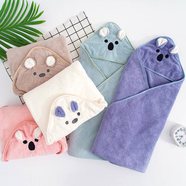 KidsSansar - Baby Soft Hooded Bath Towel