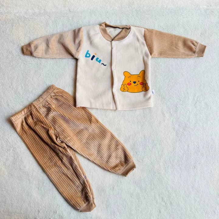 KidsSansar - Winter 2 Pcs Full Sleeve Cloth Set For Kids