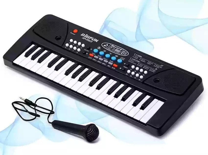 Big-Fun Piano BF-430 A1: 37-Key Keyboard Toy With Mic, Recording, And USB Power