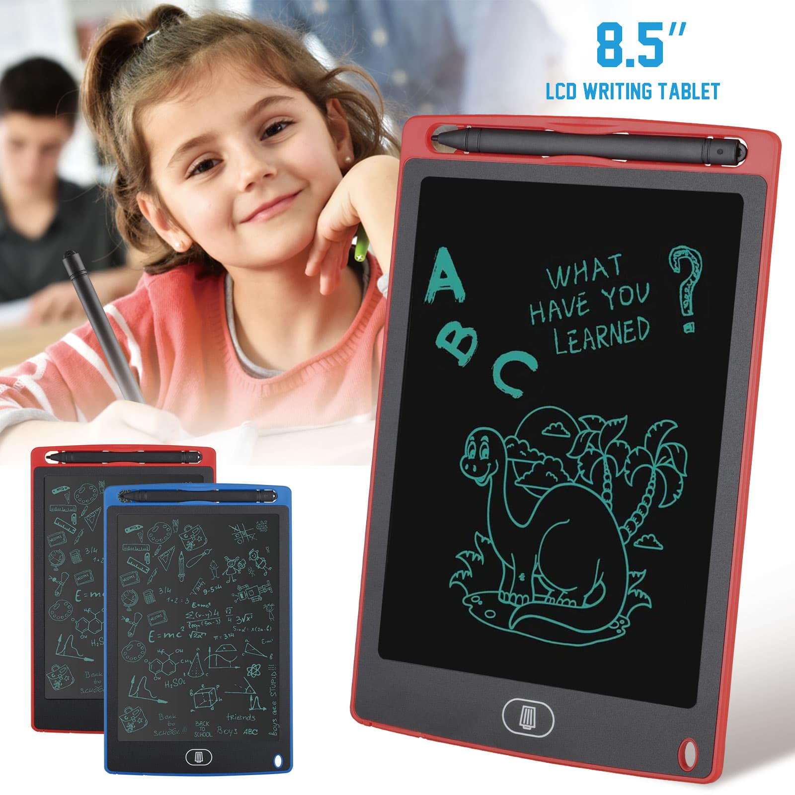 LCD Writing Tablet 8.5 Inch & Drawing Doodle Board