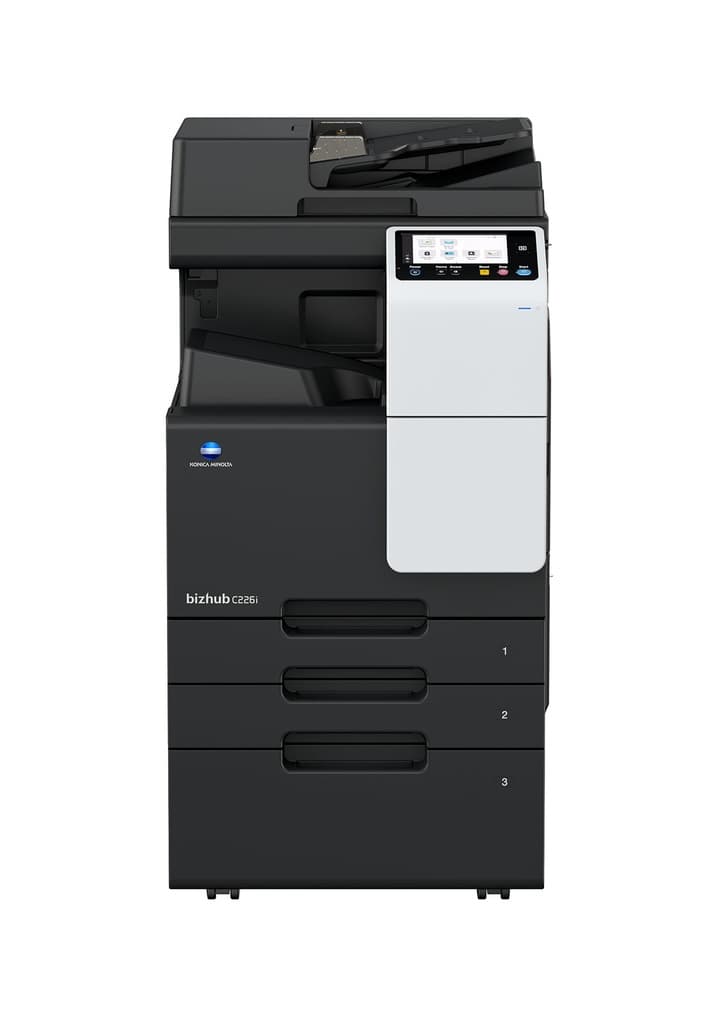 Konica Minolta BH-C226i Color Photocopier Machine With OC