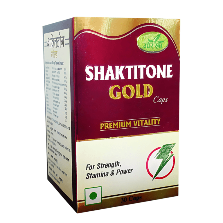 Gorkha Shaktitone Gold Capsule for Men