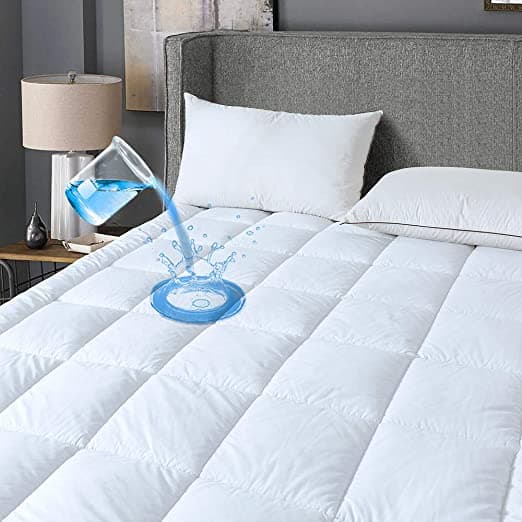 Mattress Protector 4*6.5 Feet Medium Bed 100% Water Proof Cotton For 4X6.5 Feet - (48 x 78 inches)