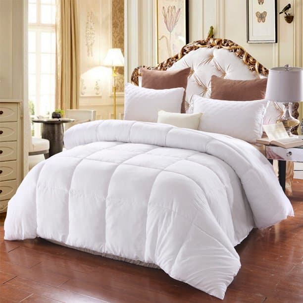 White Winter fiber King Quilt (Duvet) -90''x100'' 230X250 CM