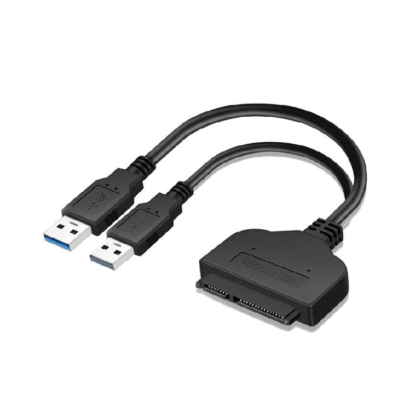 USB 3.0 to SATA 22P 2.5" Hard Disk Driver Adapter With USB Cable