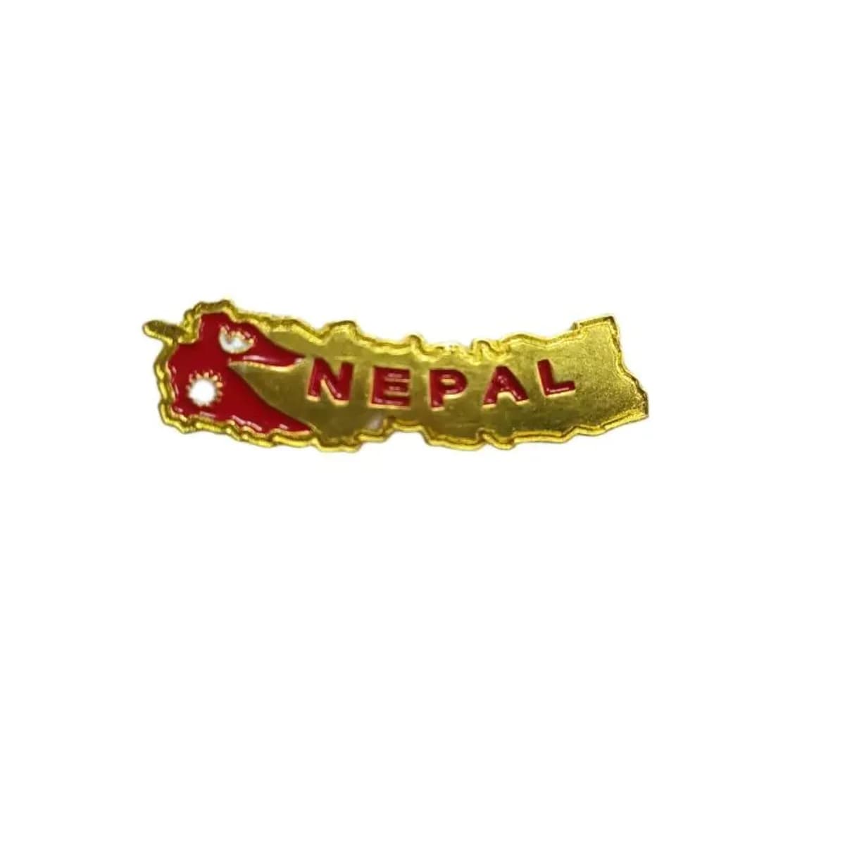 3 Pieces Nepal Map Flag Badge| Badge For Coat And Blazer