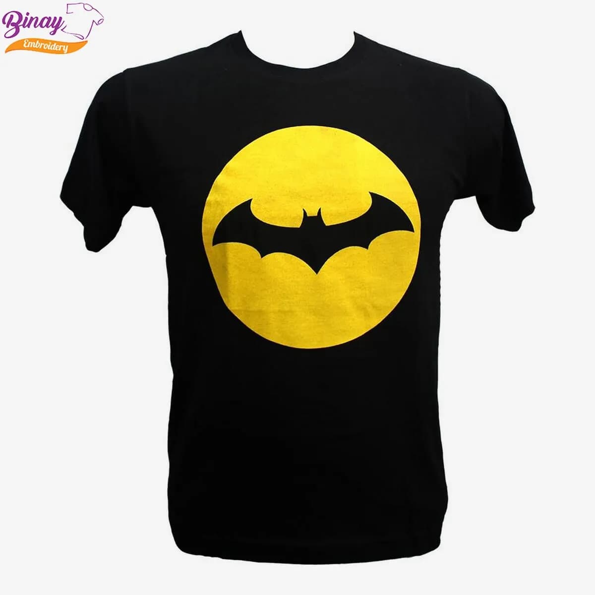 Binay Embroidery Batman Printed T-Shirt For Men - Fashion | T-Shirts For Men | Men's Upper Wear | T-Shirts |
