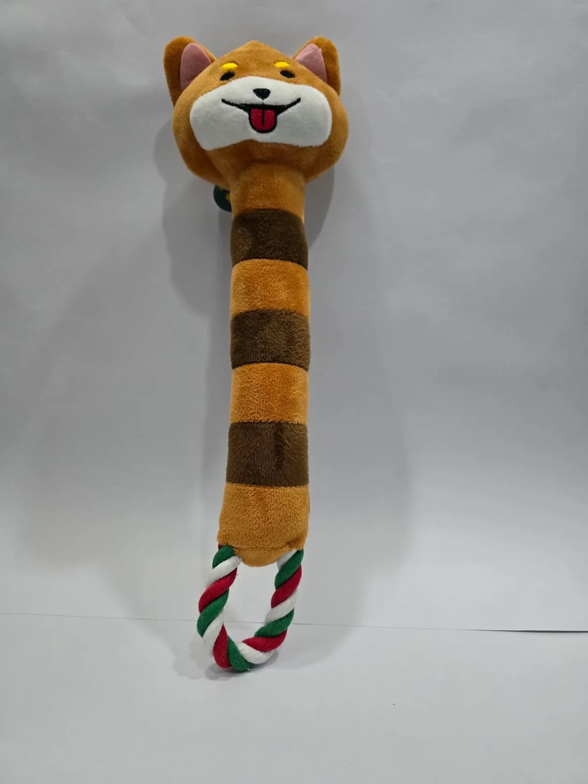 Dog Chew Toy With Squeaky Plus Sound - Multicolor 
