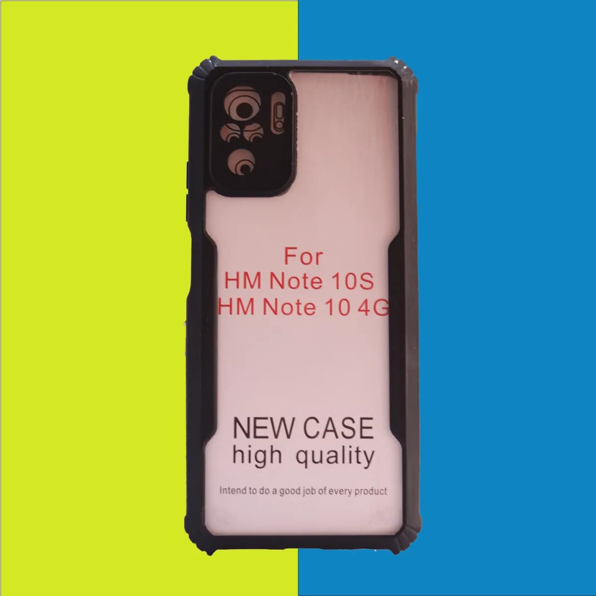 Shockproof Transparent Back Case For Redmi Note 10S
