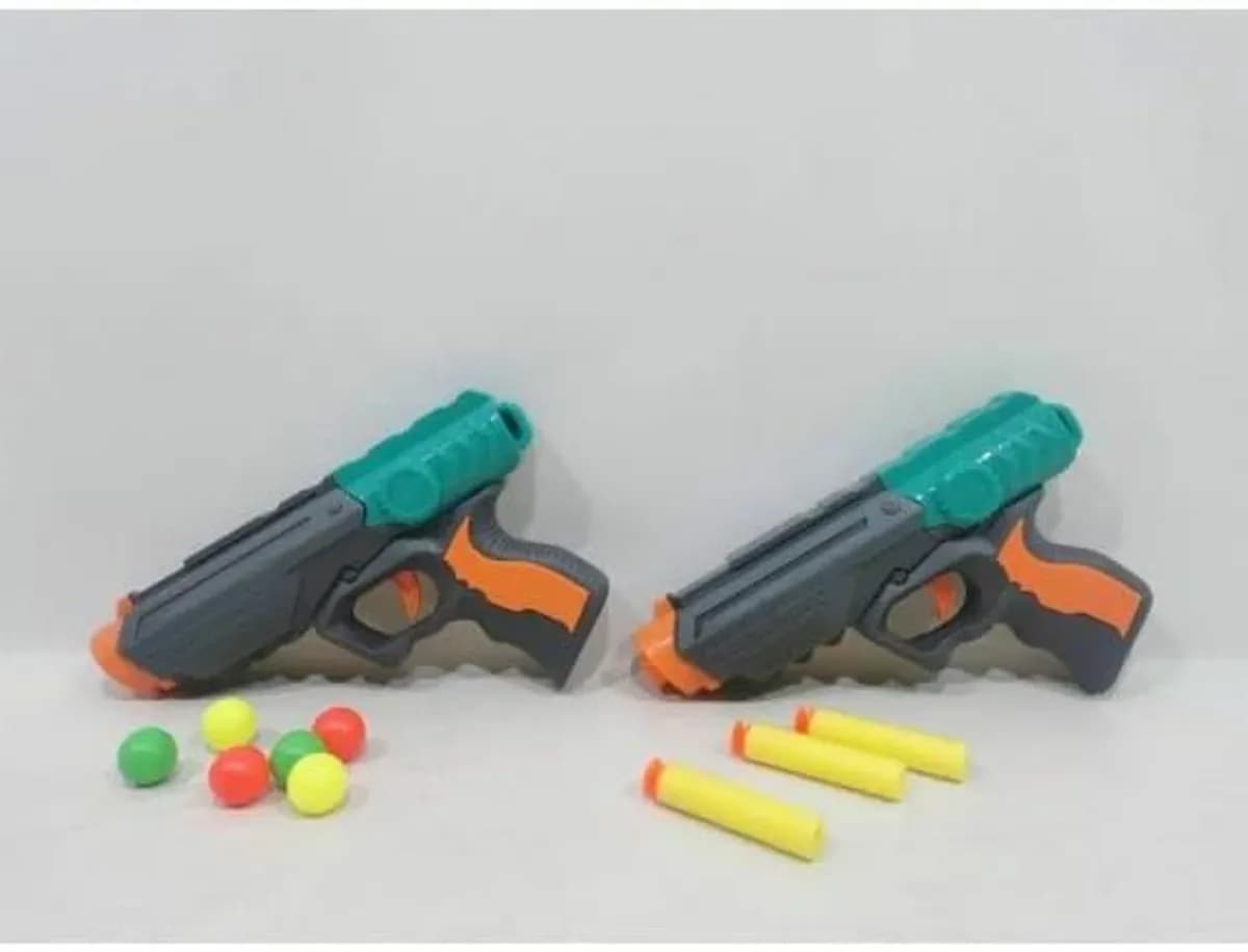 Soft Bullet Toy Gun For Kids-(Multicolor)