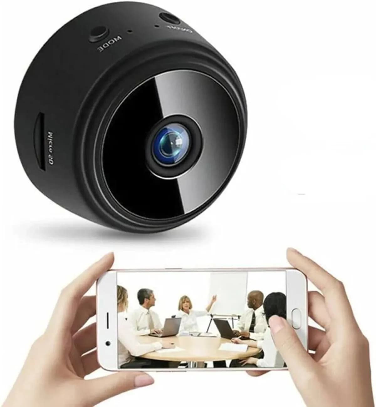 Mini WiFi Camera A9 Mini Camera-Black Color