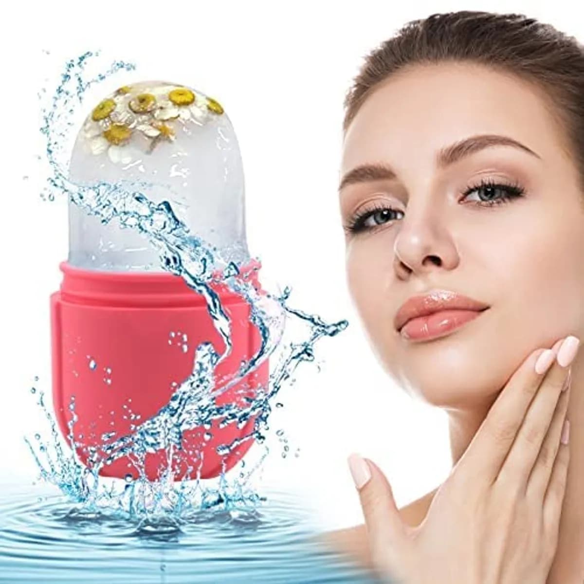 Silicone Reusable, Beauty Ice Face Roller For Men Women Both
