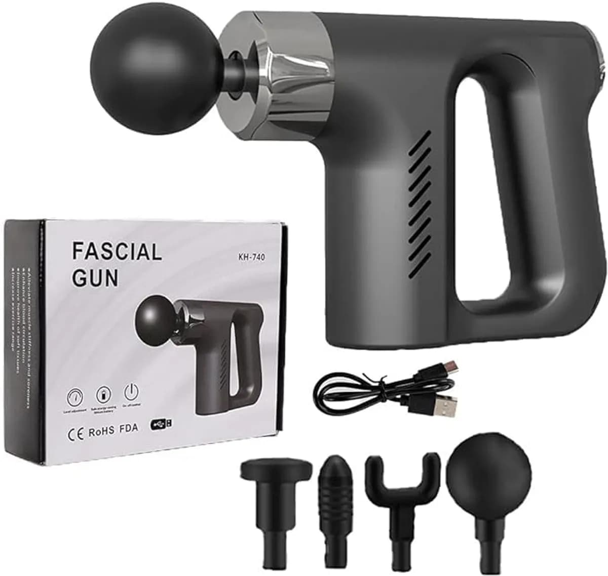 Portable Massage Gun Electric Impact Muscle Massager