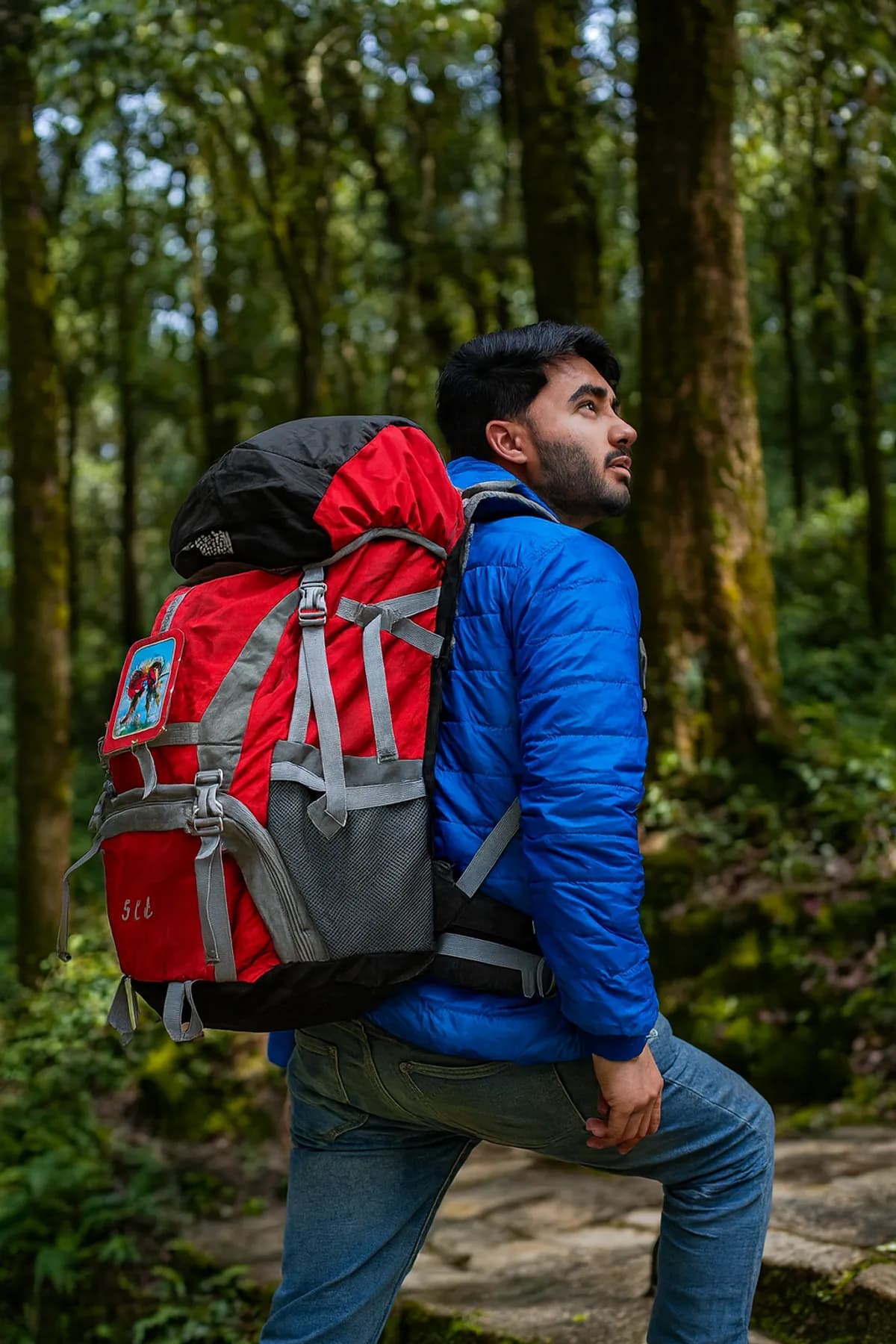 Waterproof Hiking Backpack with Rain Cover - 50L, 60L & 70+5L