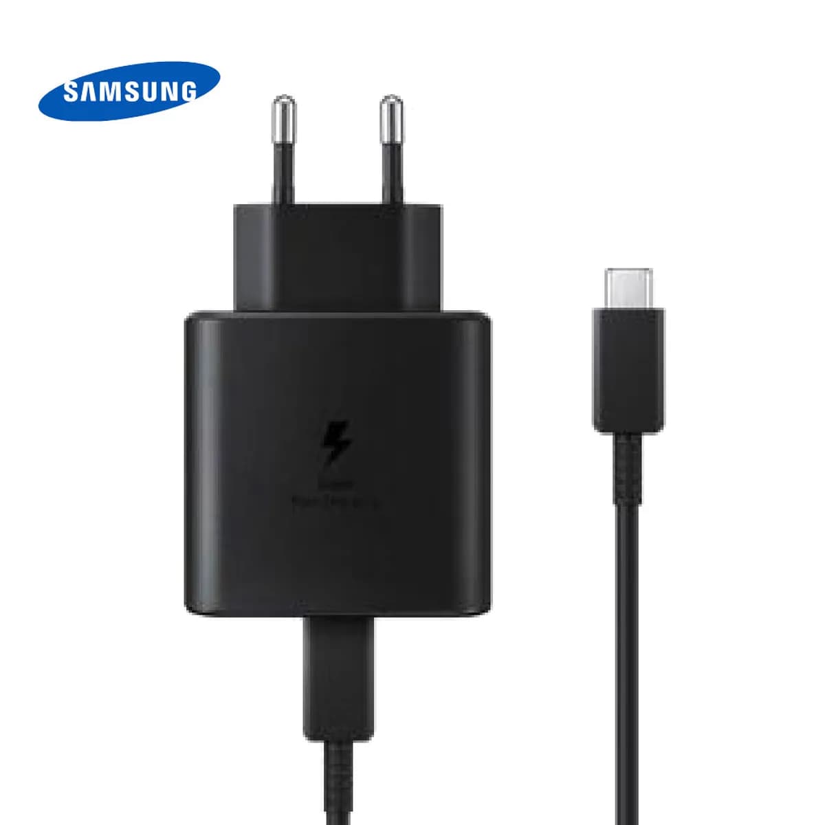 45W USB-C Fast Charging Wall Charger - (Black)