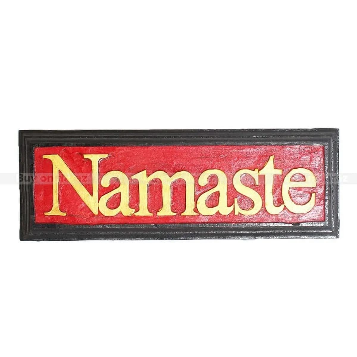 Namaste Carved Door Décor