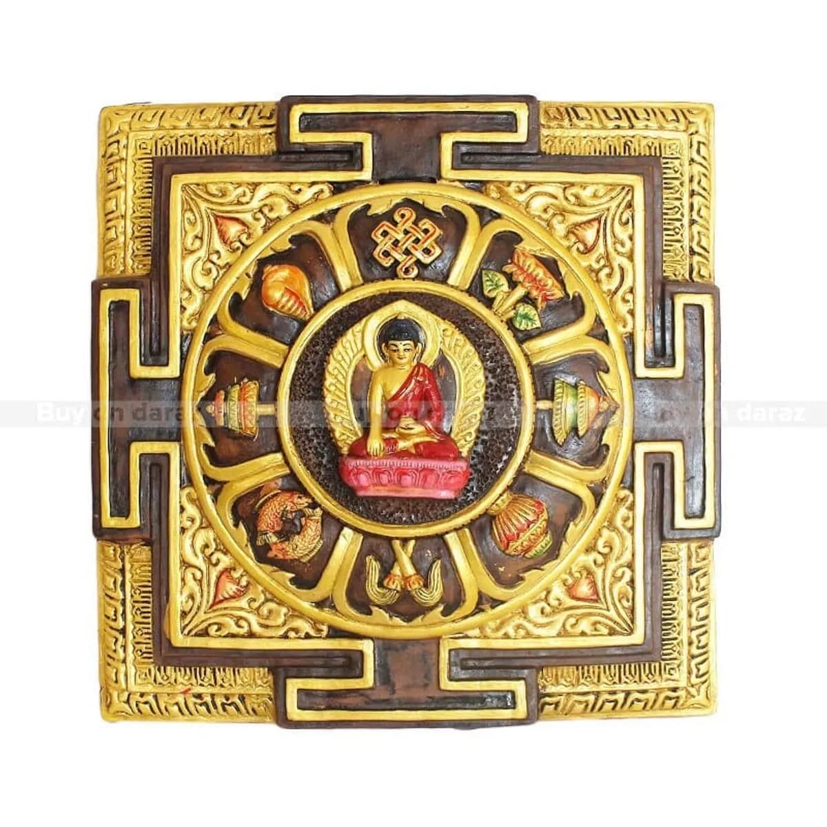 Square Mandala Wall Hanging Décor