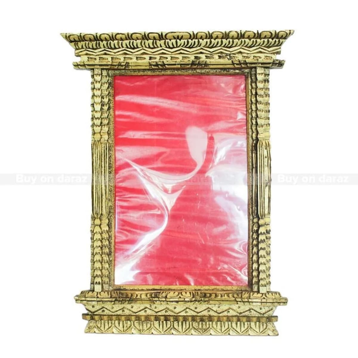 Golden Wooden Photo Frame - Photo Size A4