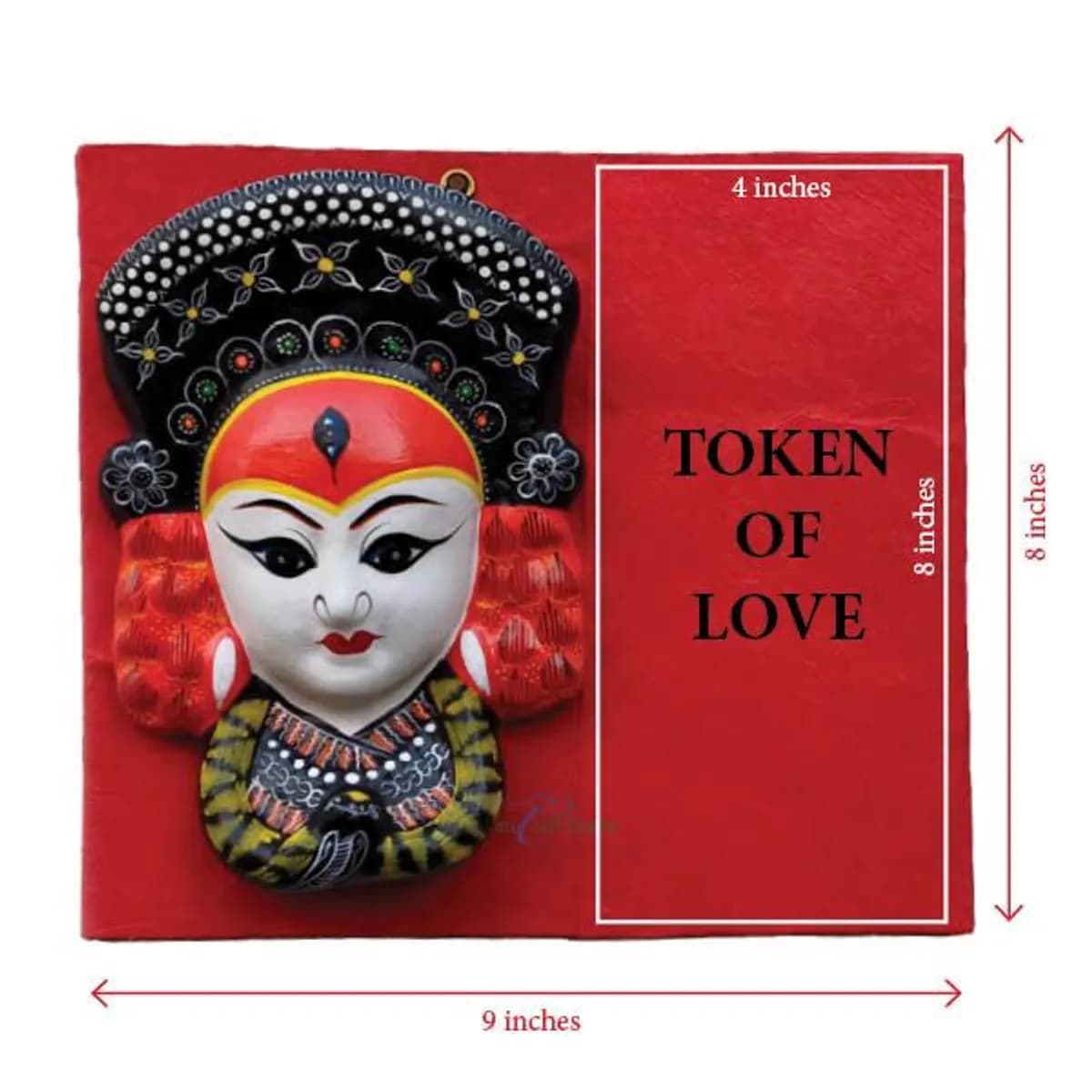Gift Item/ Token Of Love/kumari Mask/Wall hanging