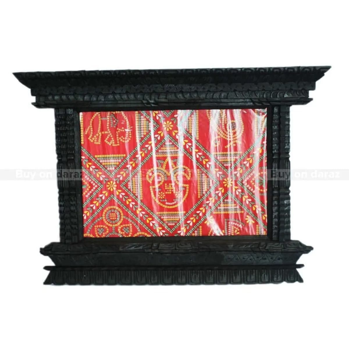 Black Wooden Horizontal Photo Frame - Photo Size A4 - Black