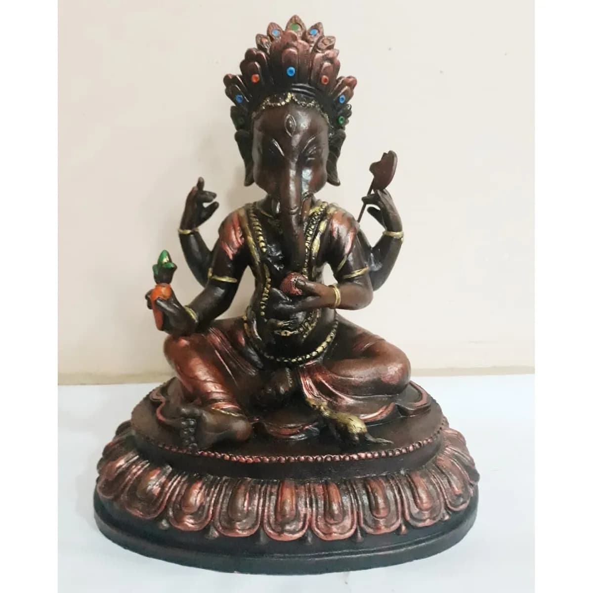 Ceramic Ganesh Statue(Home Decor/Interiors)-14inch