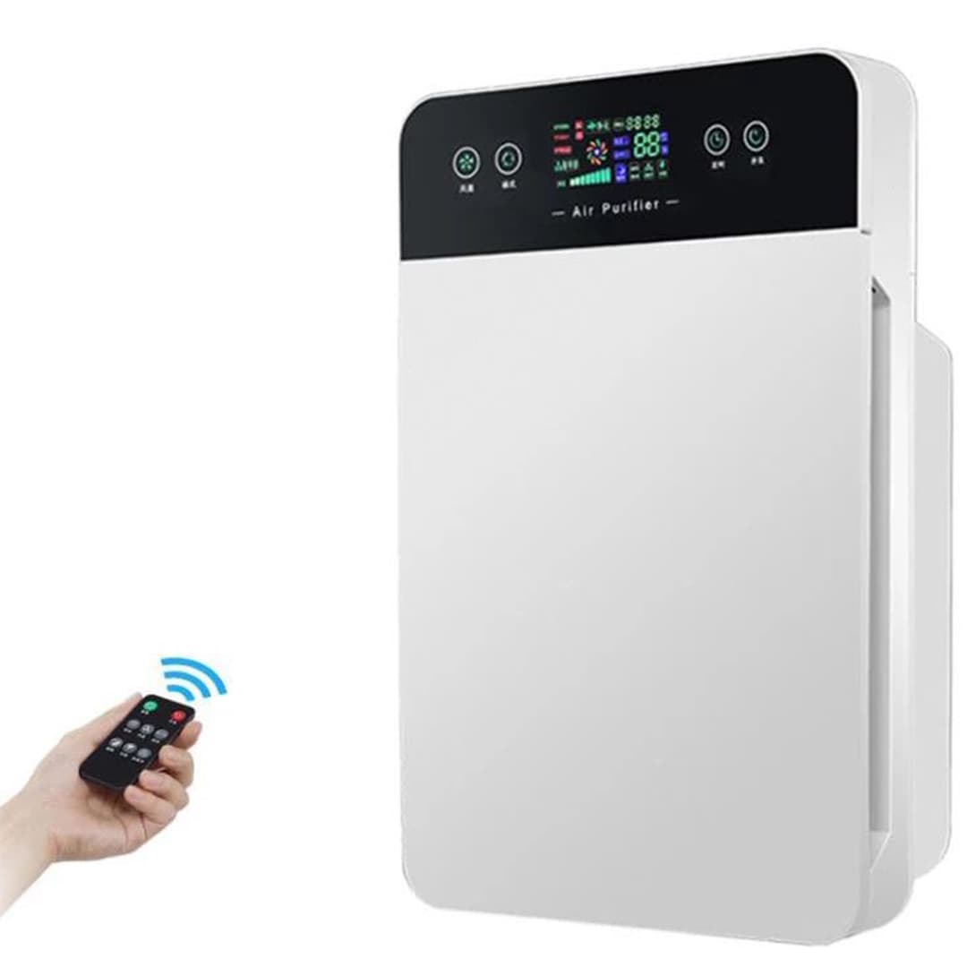 Air Purifier KJ-13, 35watt with HEPA + Activated Carbon Filter-(Multicolor)