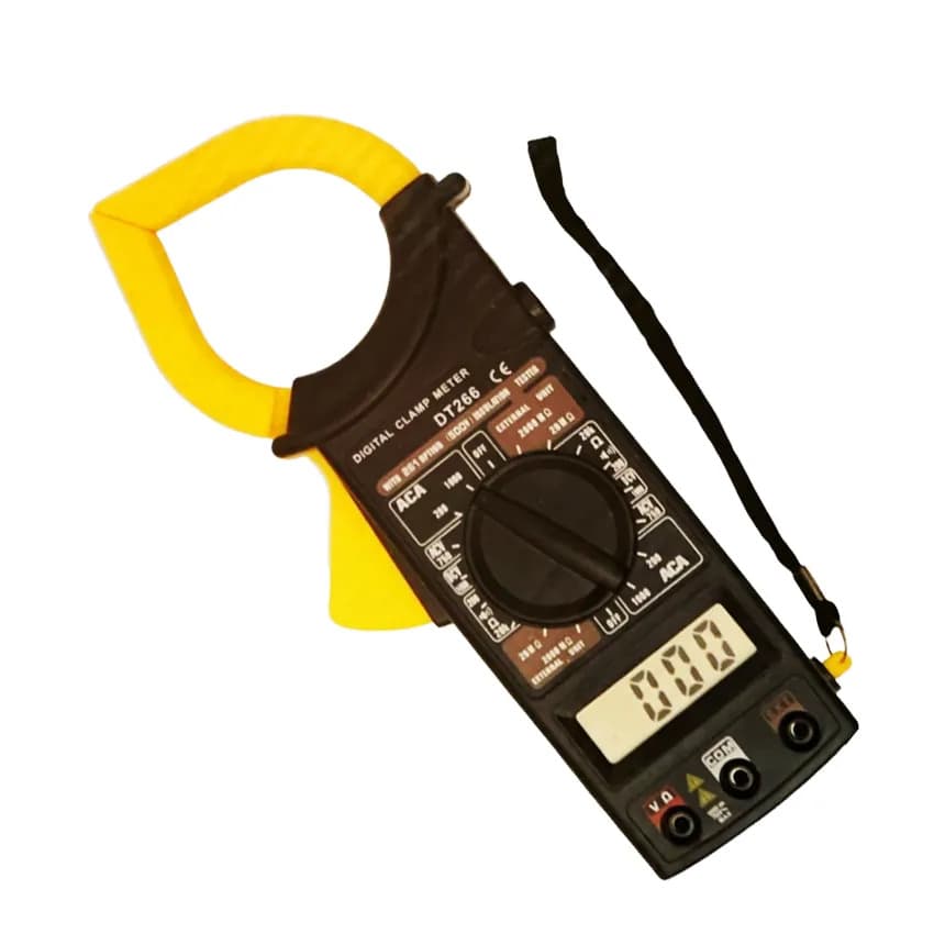 DT-266 Auto-Ranging Clamp Multimeter - (Black)