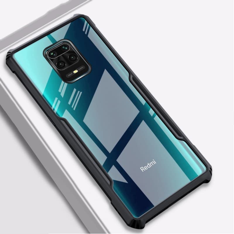 Redmi Note 9S / Pro/ Pro Max - Bumper Case with Camera Protection Cover