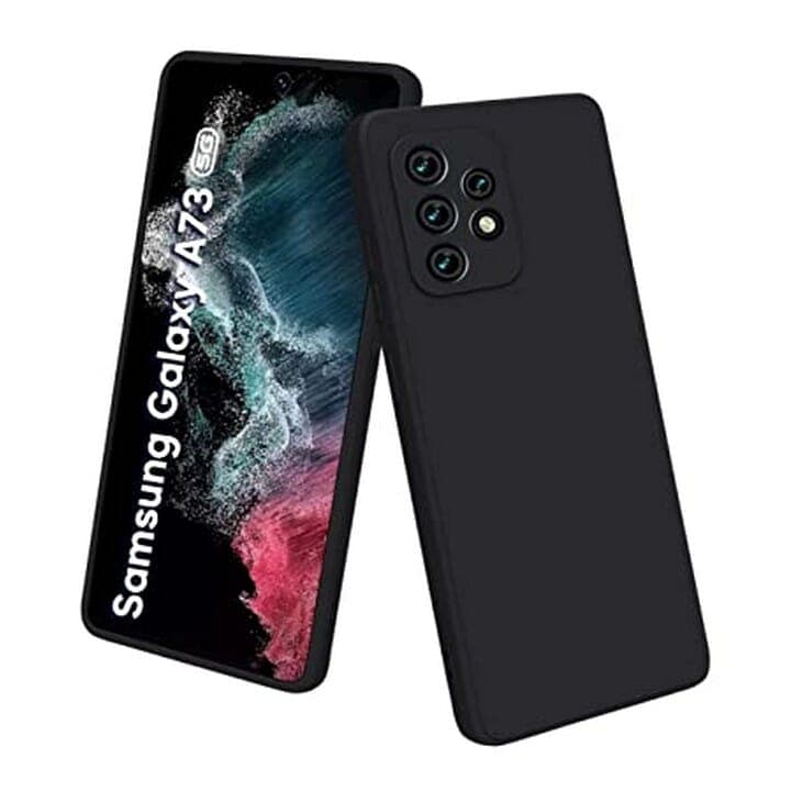 Samsung Galaxy A73 5G OG Silicone Back Cover Case| Microfiber Inside | 360 Degree Protection