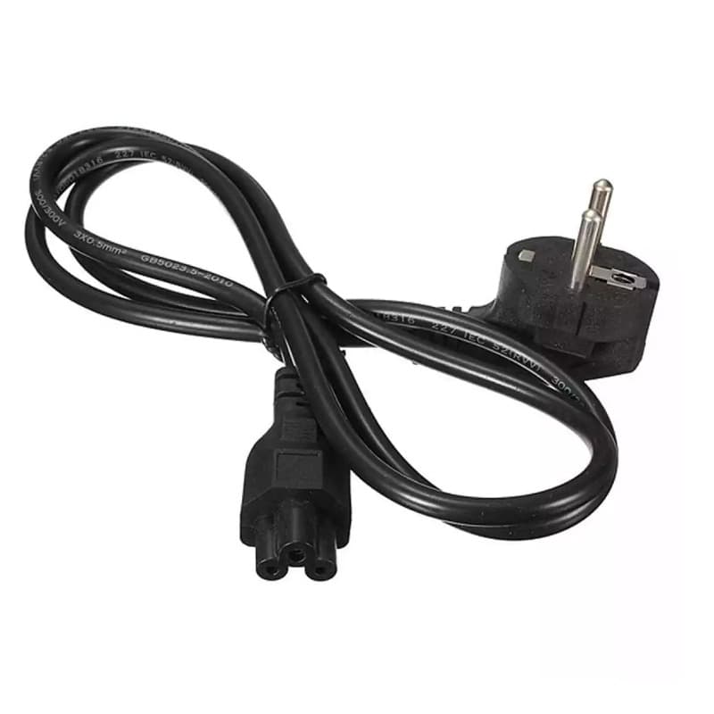 2-Pin 1.2m AC Power Cord Cable For Laptops – Universal Compatible