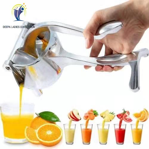 Aluminium Hand Press Juicer - White