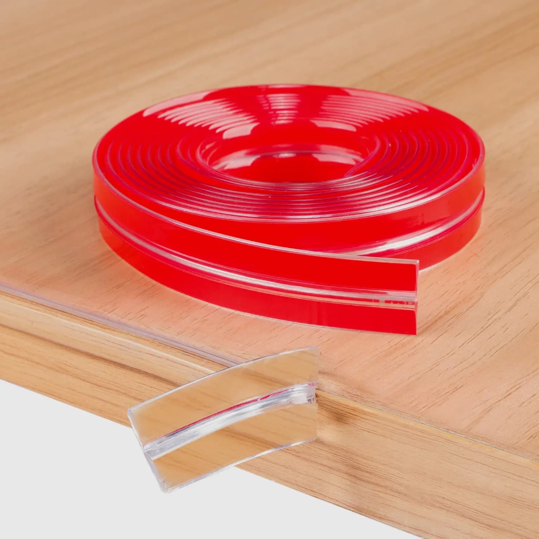 Transparent PVC Corner Guard Strip for Baby-Safe Furniture – OjuStore - (Multicolor)