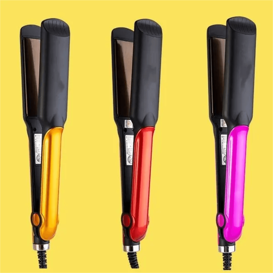Ceramic Hair Straightener Flat Iron - (Multicolor)