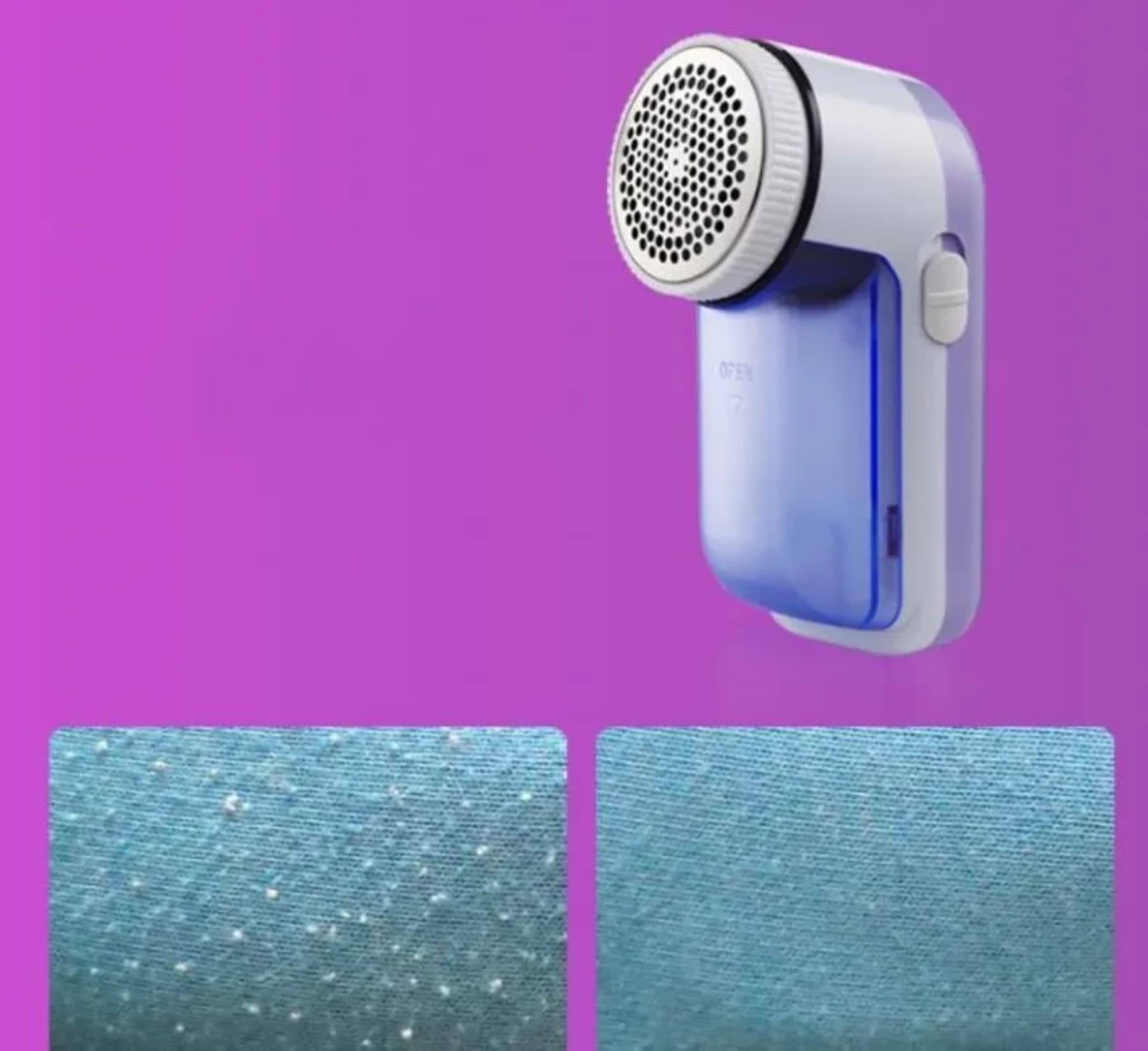 Mini Fabric Lint Remover – Portable Fuzz Shaver - (Multicolor)