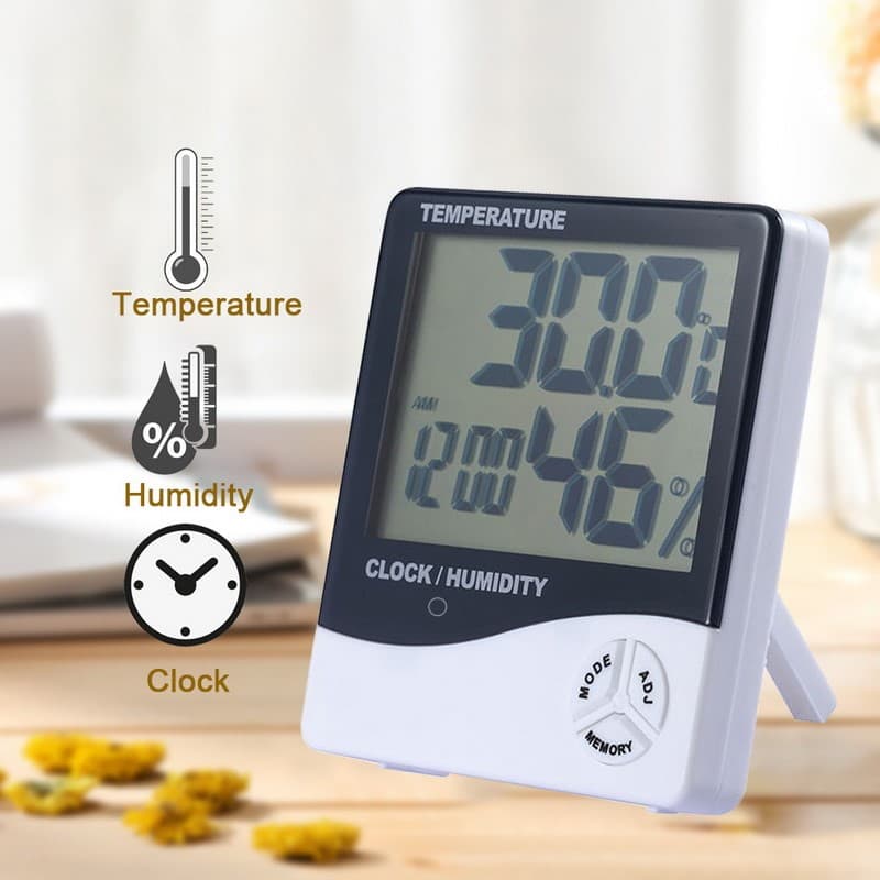 Digital Indoor Humidity Clock