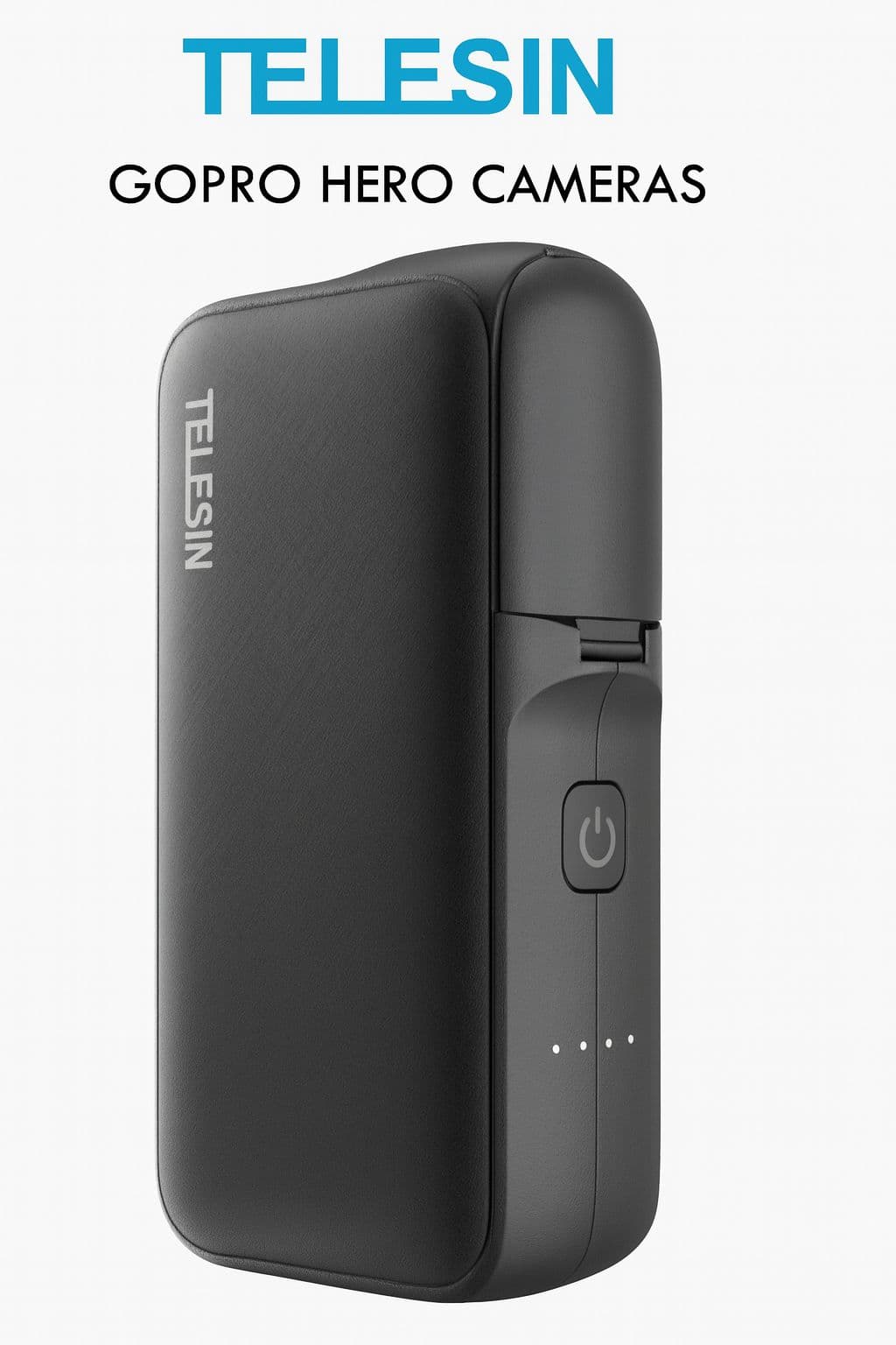 TELESIN 10000mAh Power Bank & Battery Case for GoPro Hero 5–12v