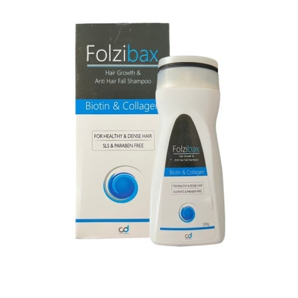 Foljibax Hair Growth And Anti Hair Fall Shampoo - 200g
