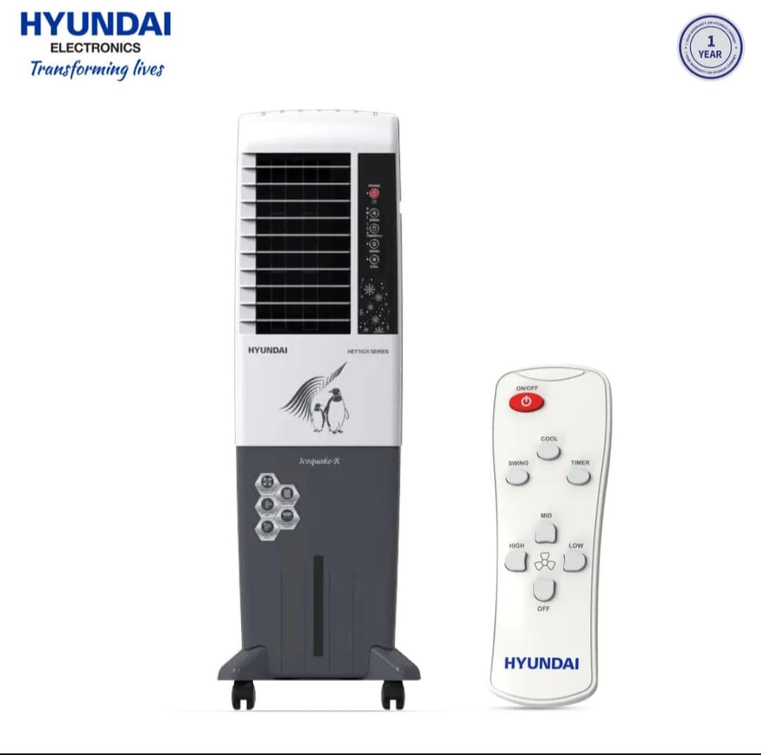 Hyundai 35 L Tower Cooler With Remote | Icequake 