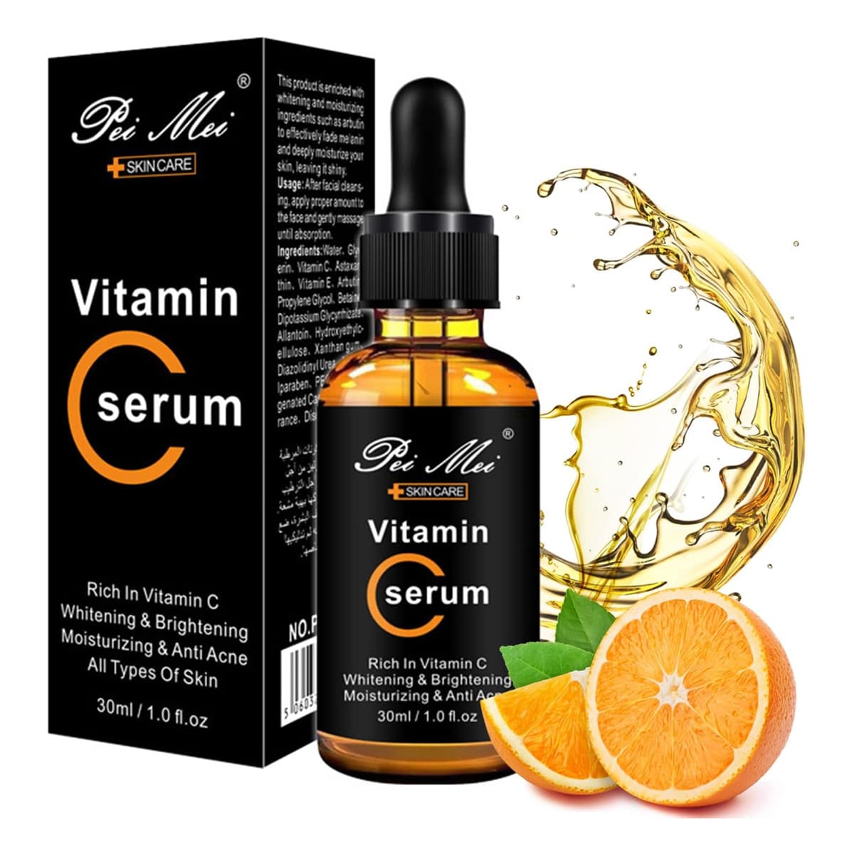 Pei Mei Vitamin C Face Serum - 30ml | Vitamin Serum Best For Skin Care