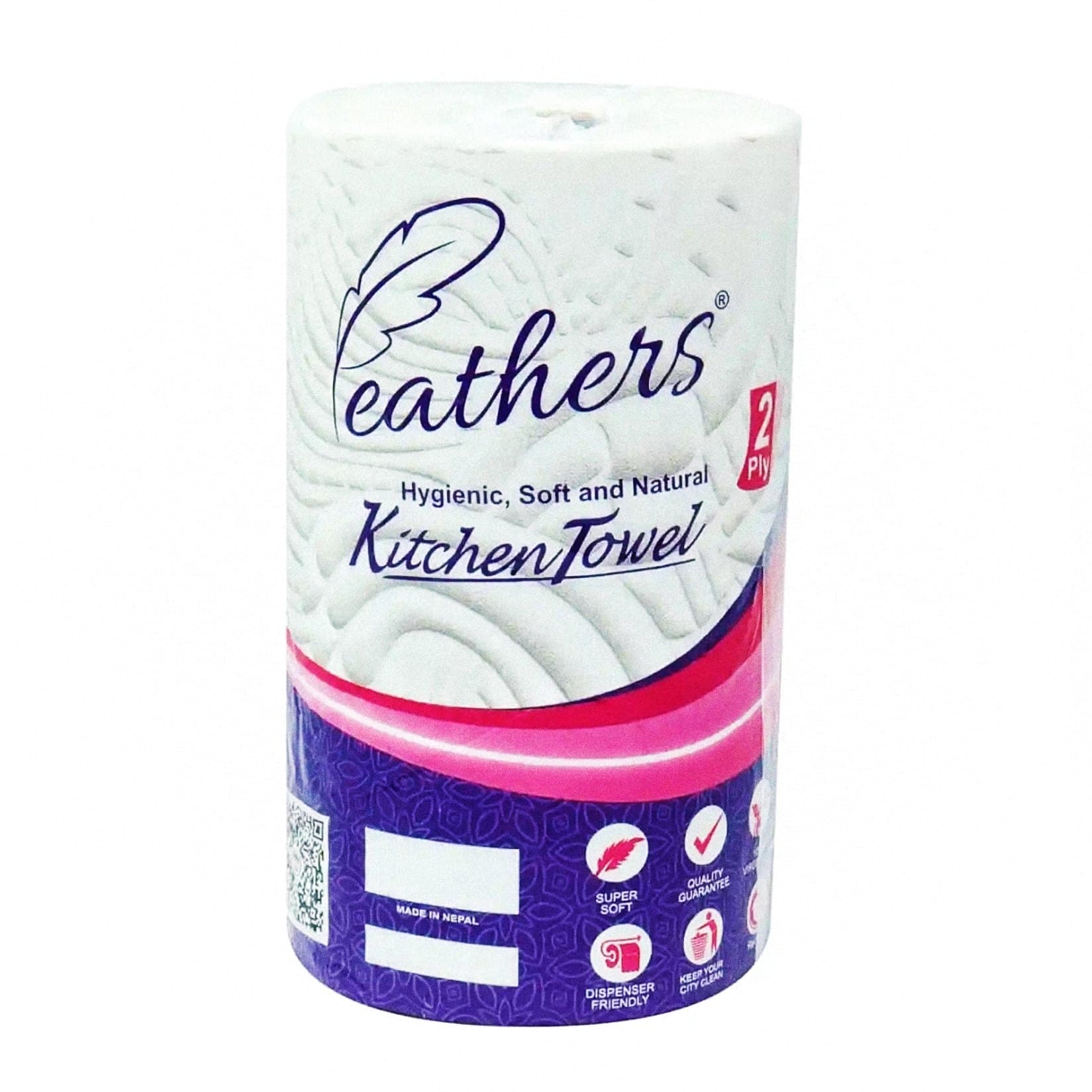 Feather Kitchen Towel 2 Ply