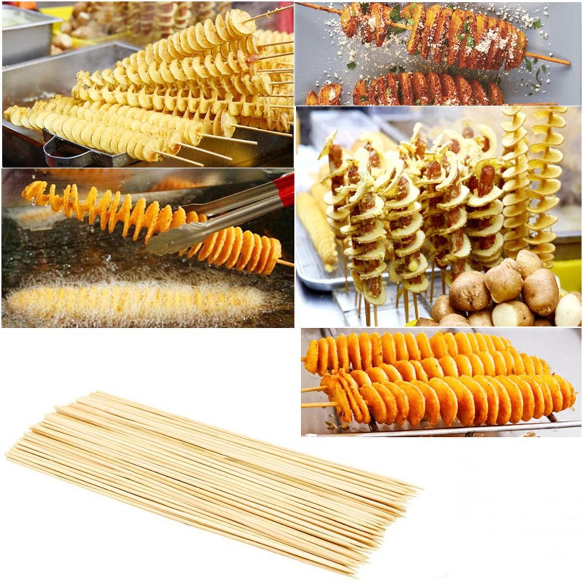 Bamboo Tornado Sticks 18 Inches Long 1kg