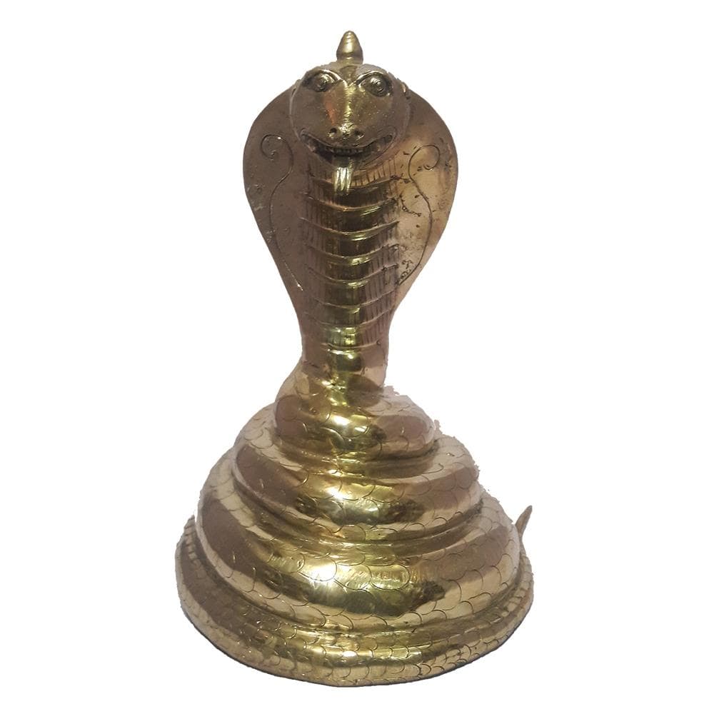 Brass Decorative Naag Devta Statue