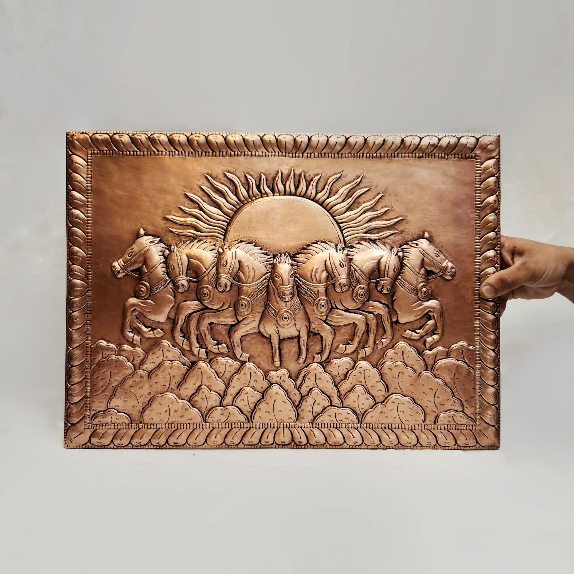 7 Horses Copper Antiqued 